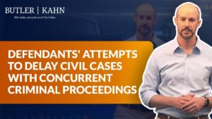 Defendants’ Attempts to Delay Civil Cases with Concurrent Criminal Proceedings