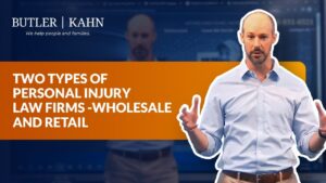 Two Types of Personal Injury Law Firms: Wholesale and Retail