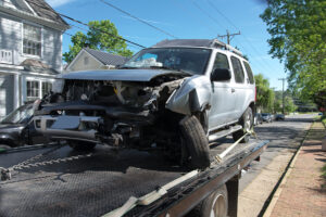 Company Driver Causes a Crash